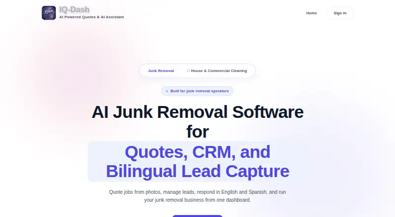IQ-Dash's own site