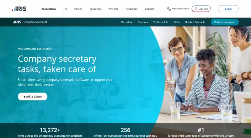 IRIS Company Secretarial's own site