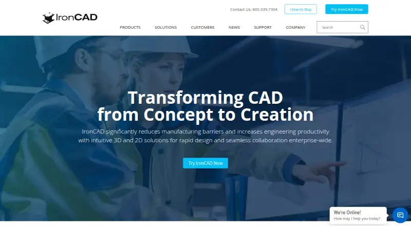 IRONCAD's own site