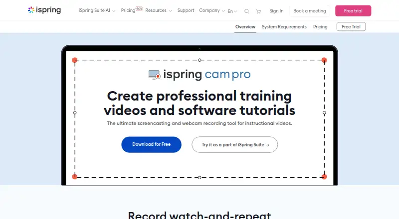 iSpring Cam Pro's own site