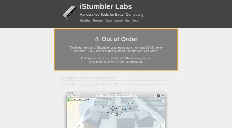 iStumbler's own site