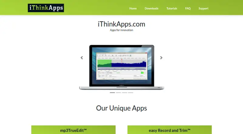 mp3TrueEdit's own site