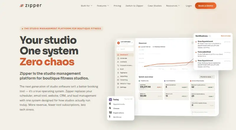 Zipper's own site