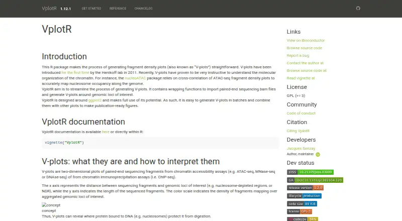 VplotR's own site