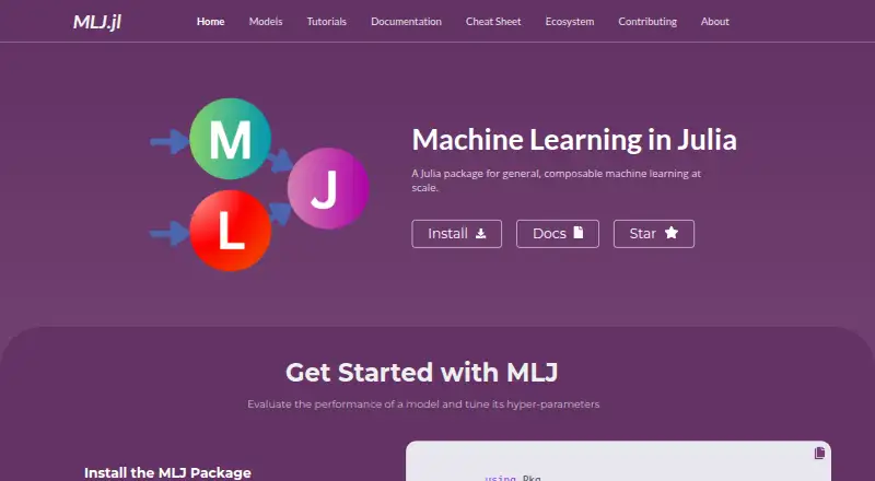 MLJ.jl's own site