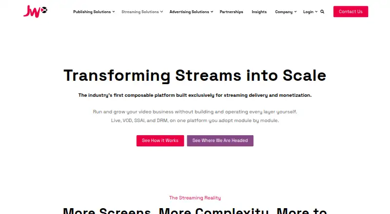 JWX Streaming Hub's own site