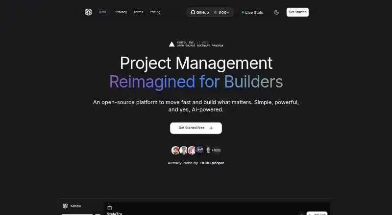 Kanba's own site