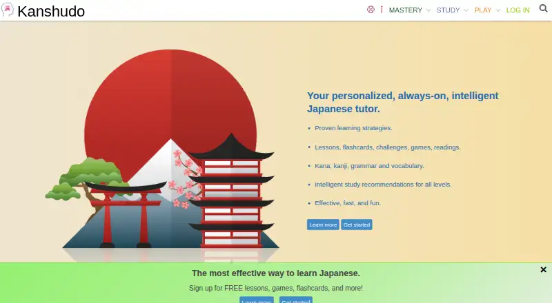Kanshudo's own site