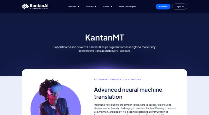 KantanMT's own site