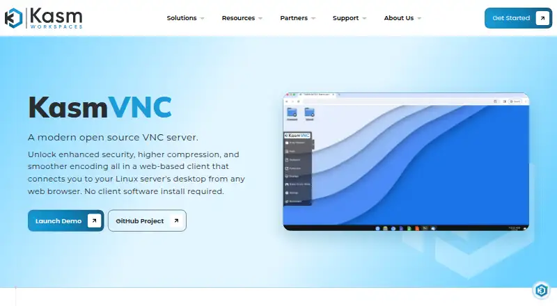 KasmVNC's own site