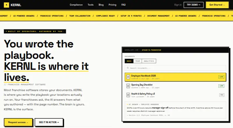 KERNL's own site
