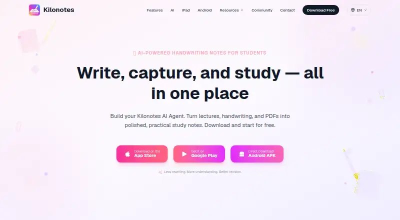 Kilonotes's own site