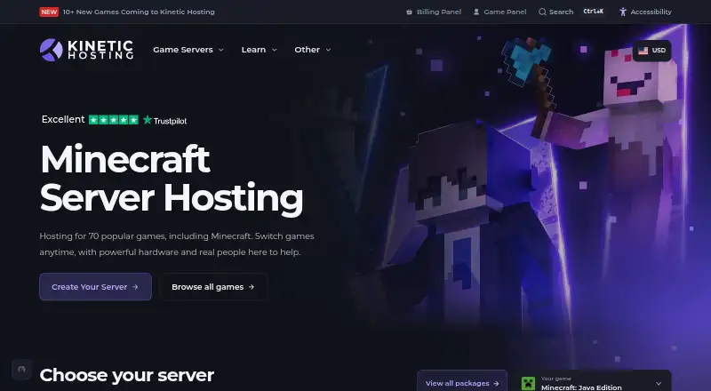 Kinetic Hosting Team Fortress 2 Hosting's own site