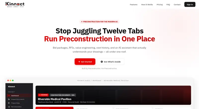 Kinnect's own site