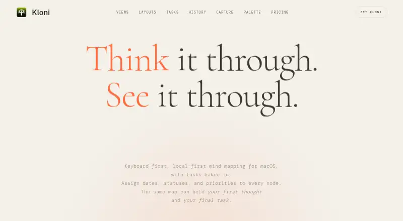 Kloni's own site