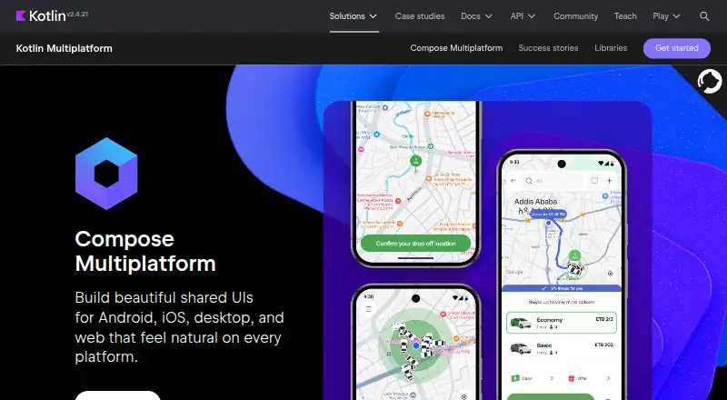 Compose Multiplatform's own site