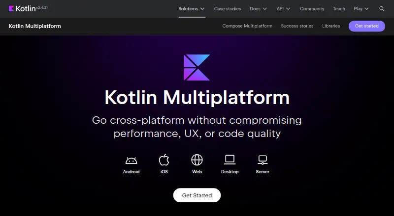 Kotlin Multiplatform's own site