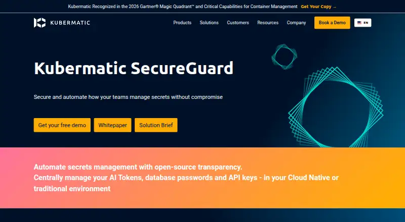 Kubermatic SecureGuard's own site
