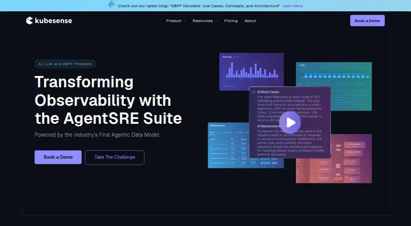 KubeSense's own site