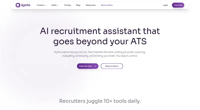 Kynto's own site