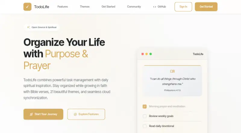 TodoLife's own site