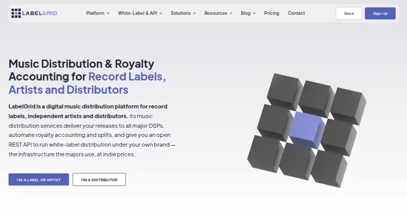 LabelGrid's own site