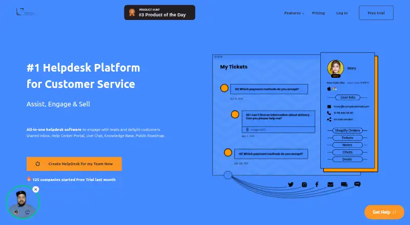 LabiDesk's own site