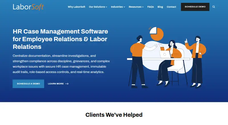 LaborSoft's own site
