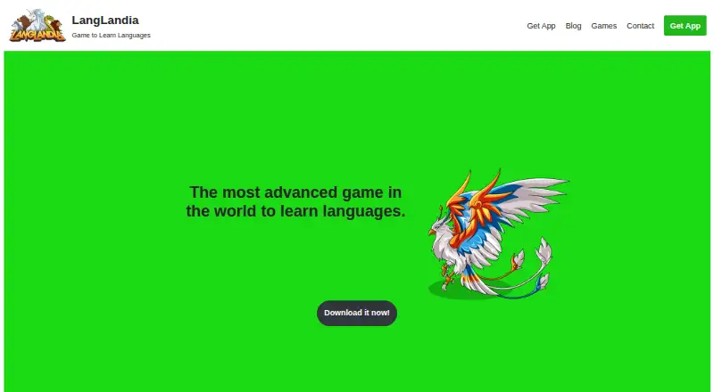 LangLandia's own site