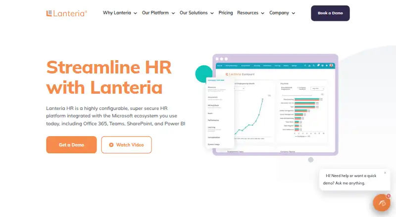 Lanteria HR's own site