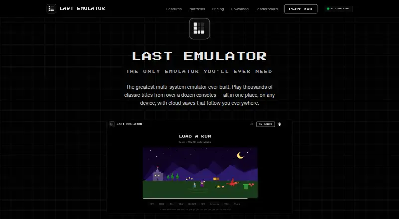 Last Emulator's own site