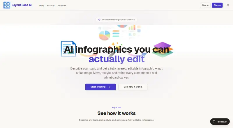 Layout Labs AI's own site