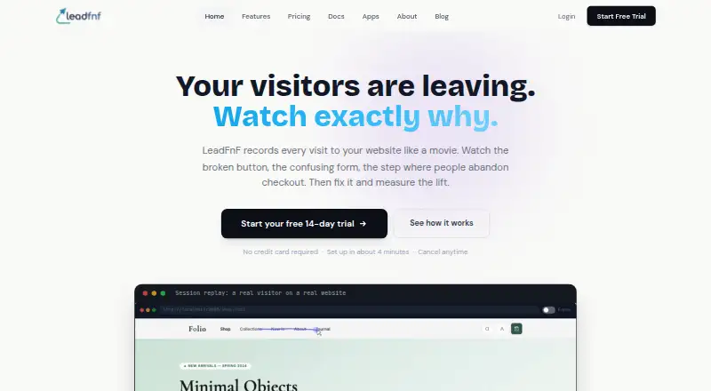 LeadFnF's own site