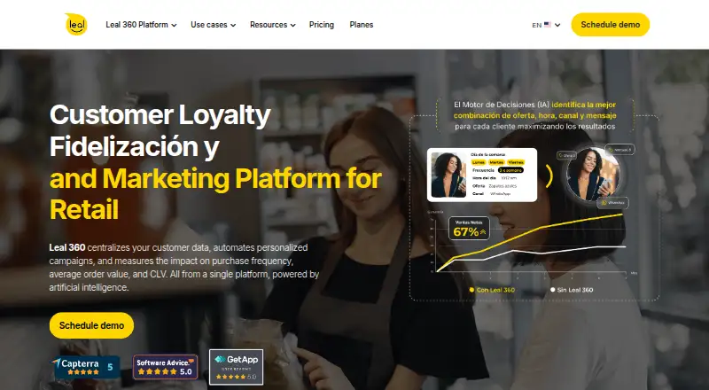 Leal 360's own site