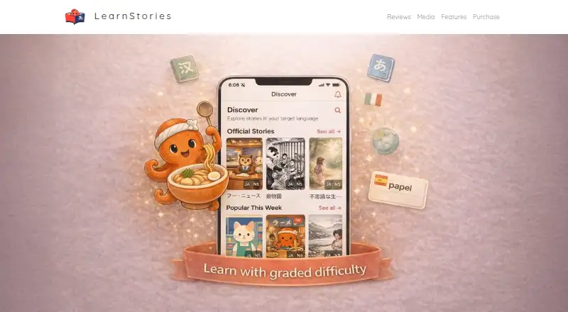 LearnStories's own site