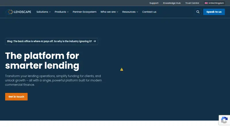 Lendscape Factoring's own site