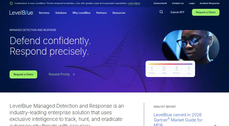 Trustwave MDR's own site