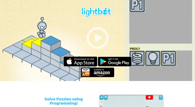Lightbot's own site