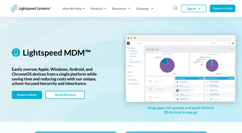 Lightspeed MDM's own site
