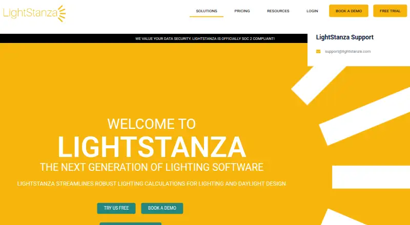 LightStanza's own site