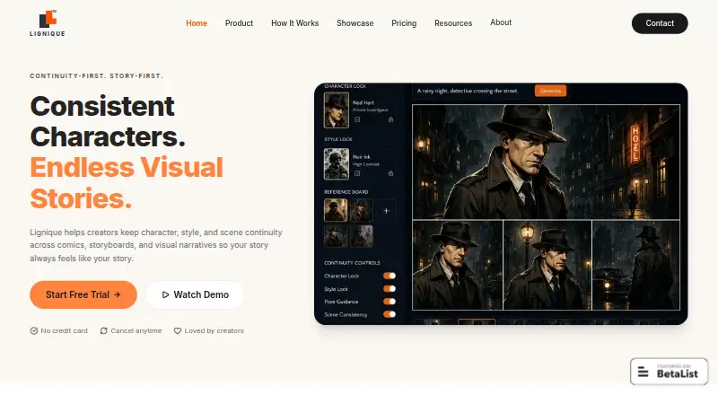 Lignique's own site