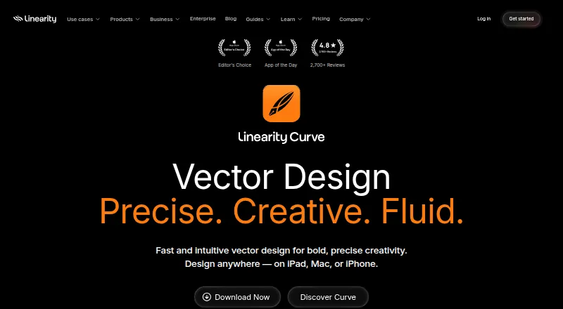 The Linearity Curve homepage