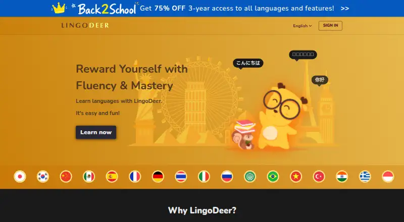 LingoDeer's own site