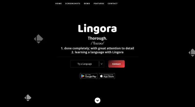 Lingora's own site
