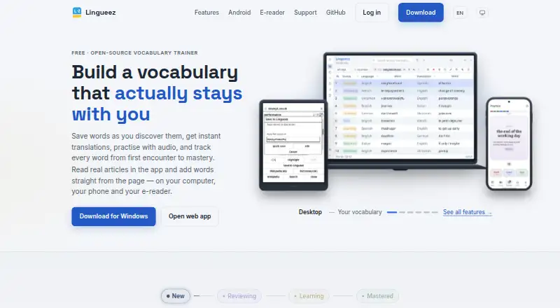Lingueez's own site
