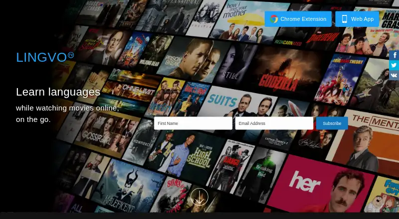 LingvoTV's own site