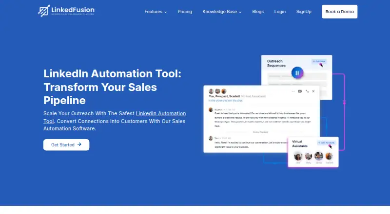 LinkedFusion's own site