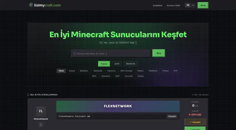ListMyCraft's own site
