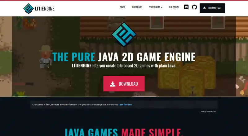 LITIENGINE's own site