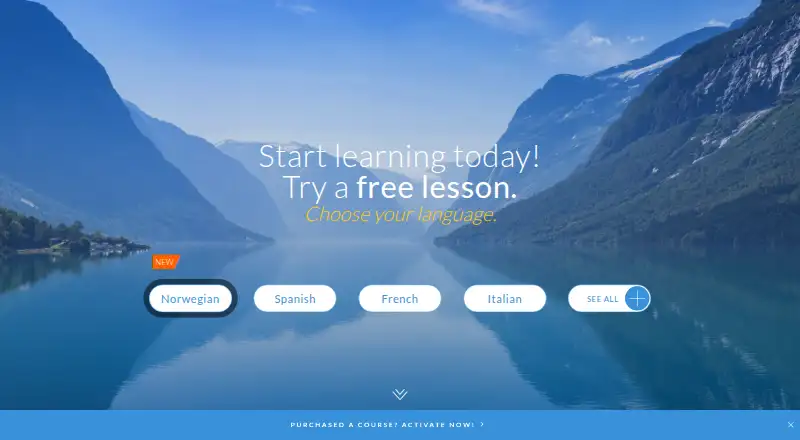 Living Language's own site